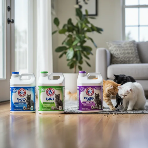 Arm & Hammer Cat Litter for Multi-Cat Homes: 3 Best